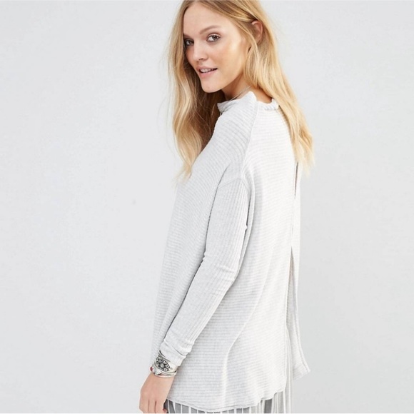 Free People Lover Rib Thermal Sweater - Picture 2 of 6